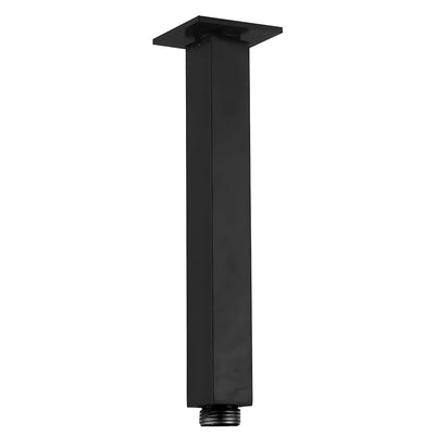 HELLYCAR ERIC CEILING SHOWER ARM BLACK 100MM, 200MM, 300MM AND 400MM