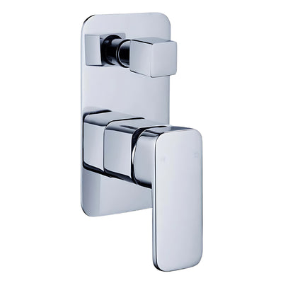 HELLYCAR ELEGANT WALL MIXER WITH DIVERTER 150MM CHROME