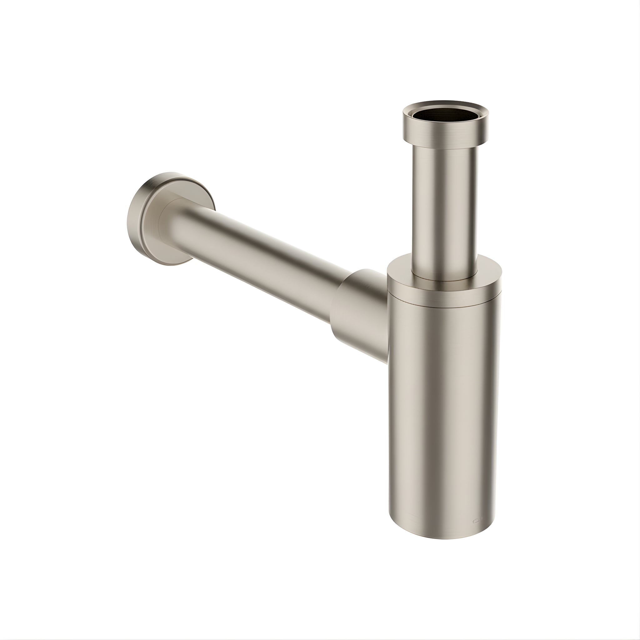 KOHLER BOTTLE TRAP 167MM VIBRANT BRUSHED NICKEL