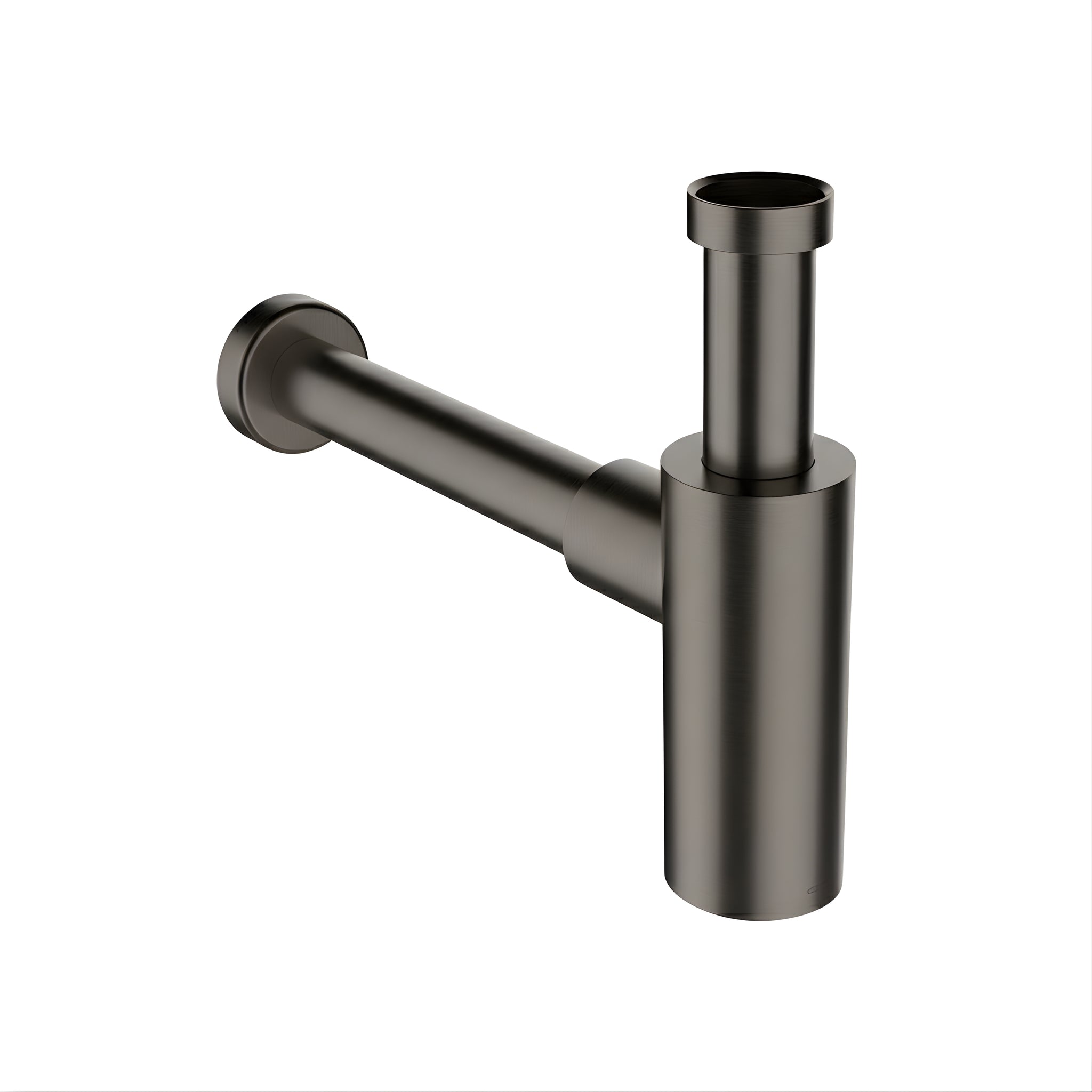 KOHLER BOTTLE TRAP 167MM VIBRANT TITANIUM