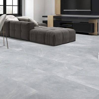 ELITE IMPORTERS BRACCA LIGHT GREY LAPPATO 600X600MM SQUARE TILE (PER BOX)