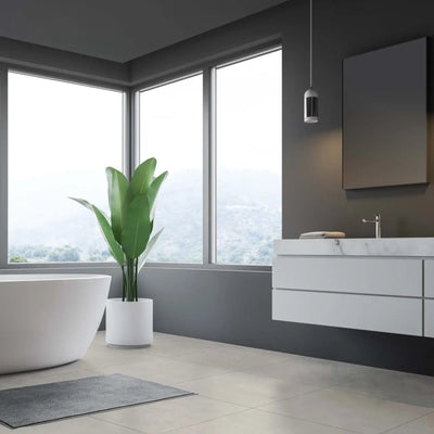 ELITE IMPORTERS BRESCIA WHITE EXTERNAL 500X500MM SQUARE TILE (PER BOX)