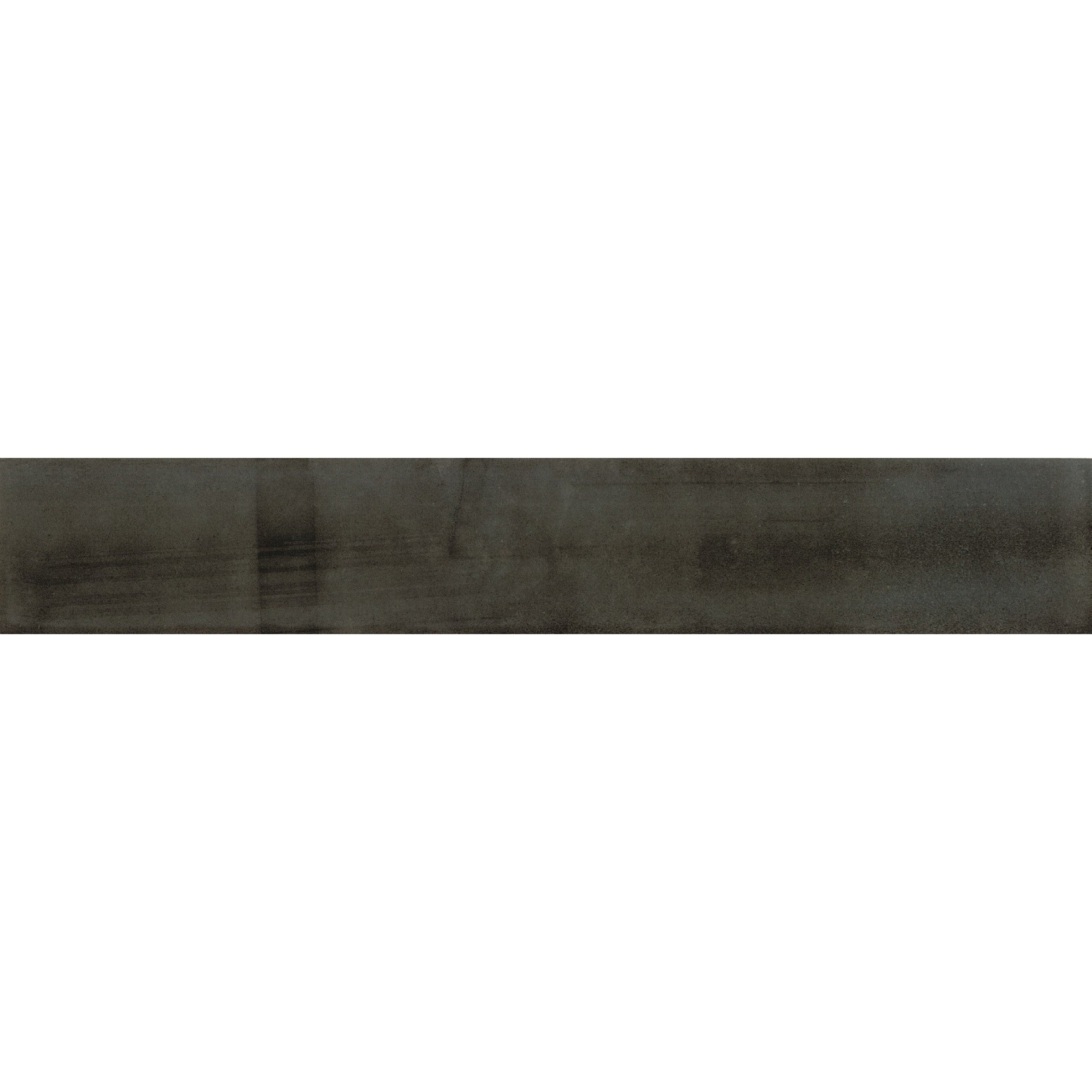 EVERSTONE BRUSH MOKA GLOSSY 370X61MM RECTANGLE TILE (PER BOX)