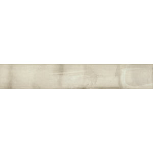 EVERSTONE BRUSH WHITE BONE GLOSSY 370X61MM RECTANGLE TILE (PER BOX)