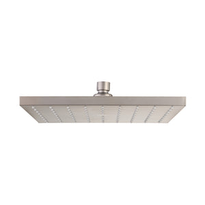 OLIVERI MONACO SHOWER ROSE 250MM BRUSHED NICKEL