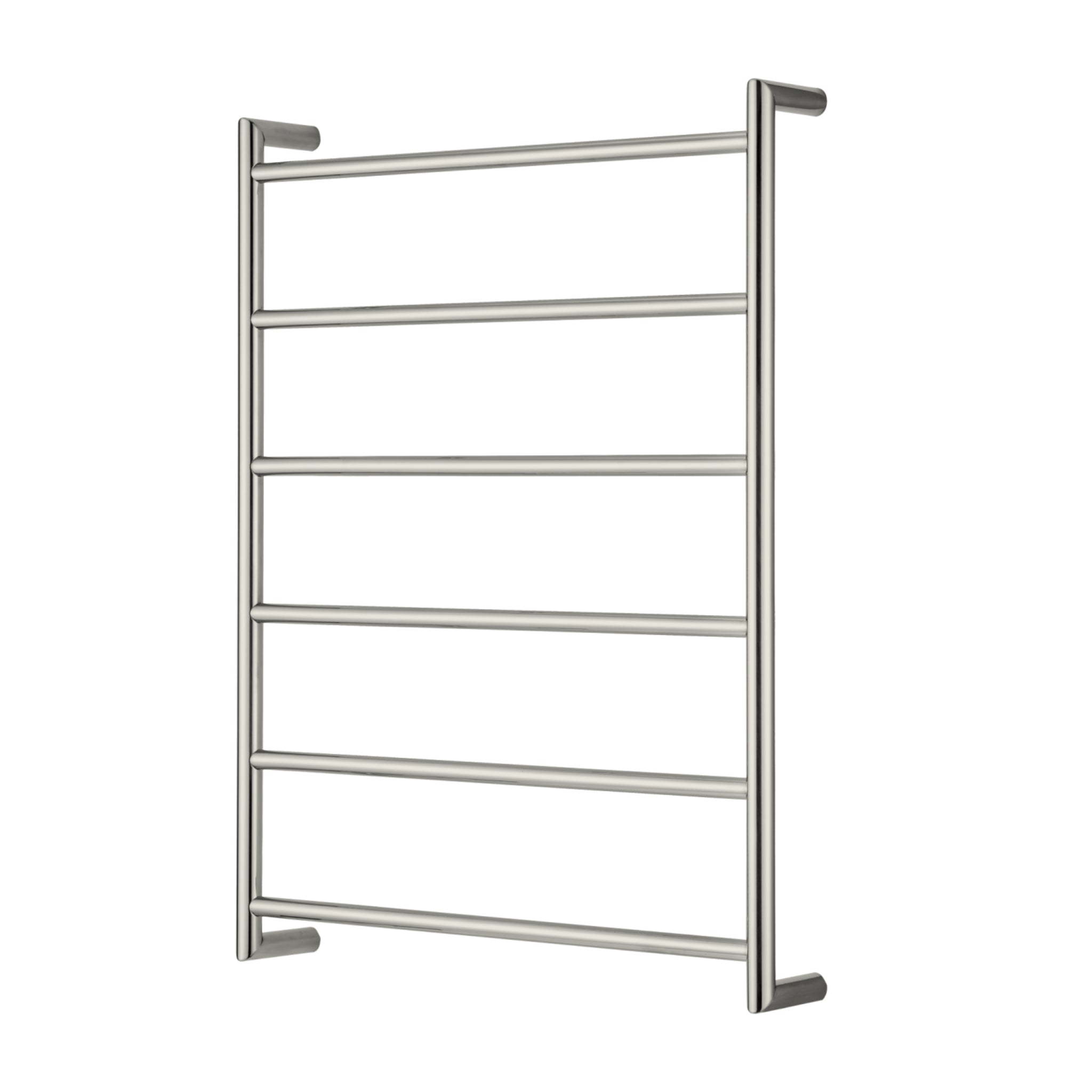 OLIVERI VENICE STAINLESS STEEL HEATED TOWEL LADDER BRUSHED NICKEL 800MM