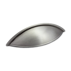MODULR PROVINCIAL HANDLE 96MM BRUSHED SATIN ANTIQUE TIN