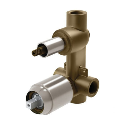 PHOENIX ARLO SHOWER AND BATH DIVERTER MIXER WITH TRIM KIT AND BODY BRUSHED NICKEL