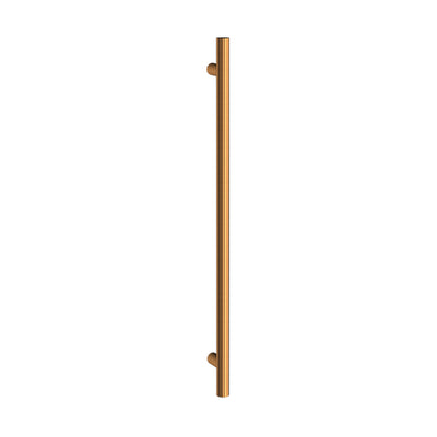 FELTON ATLAS POLE TOWEL WARMER 12VDC HEATED TOWEL RAIL 900MM BRUSHED BRONZE
