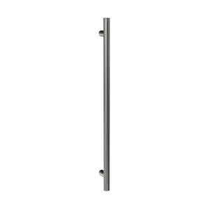 FELTON ATLAS POLE TOWEL WARMER 12VDC HEATED TOWEL RAIL 900MM BRUSHED GUNMETAL