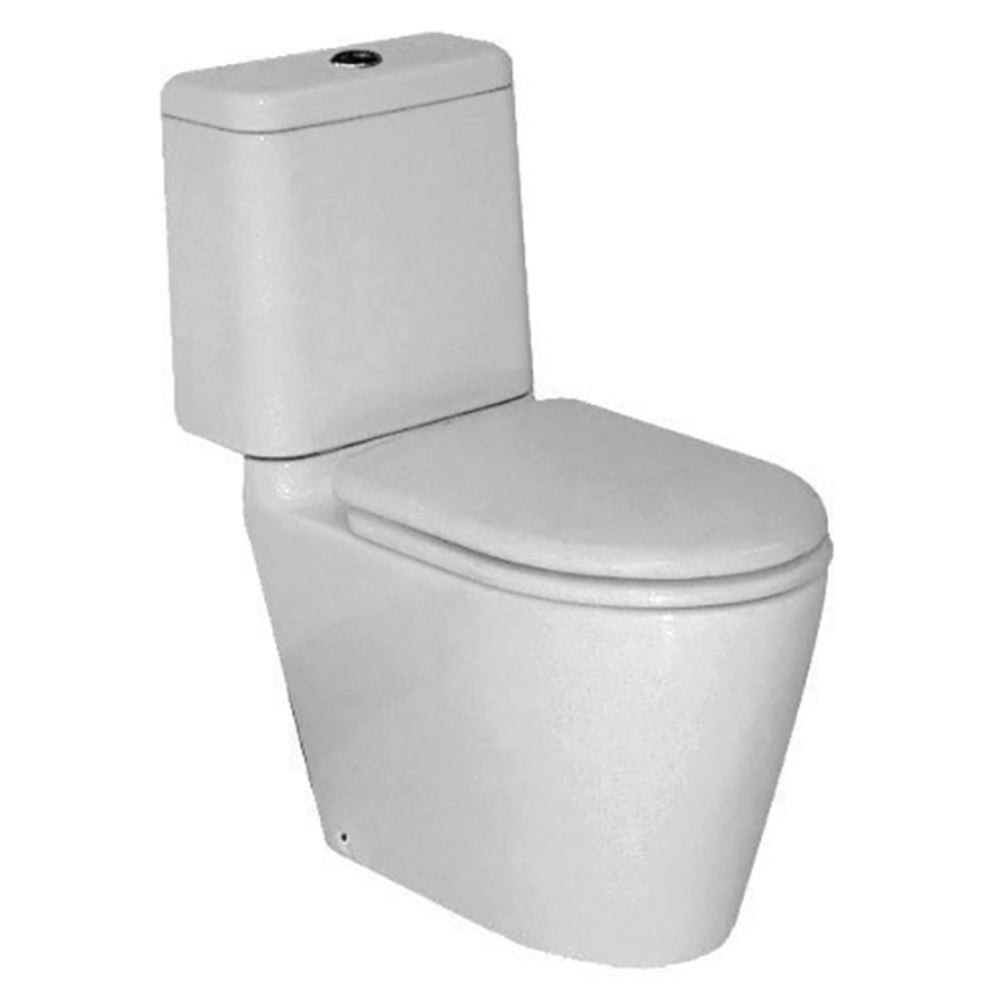 JOHNSON SUISSE COTTO SPACE SOLUTION CLOSE COUPLED STANDARD PAN CONNECTOR TOILET SUITE WHITE