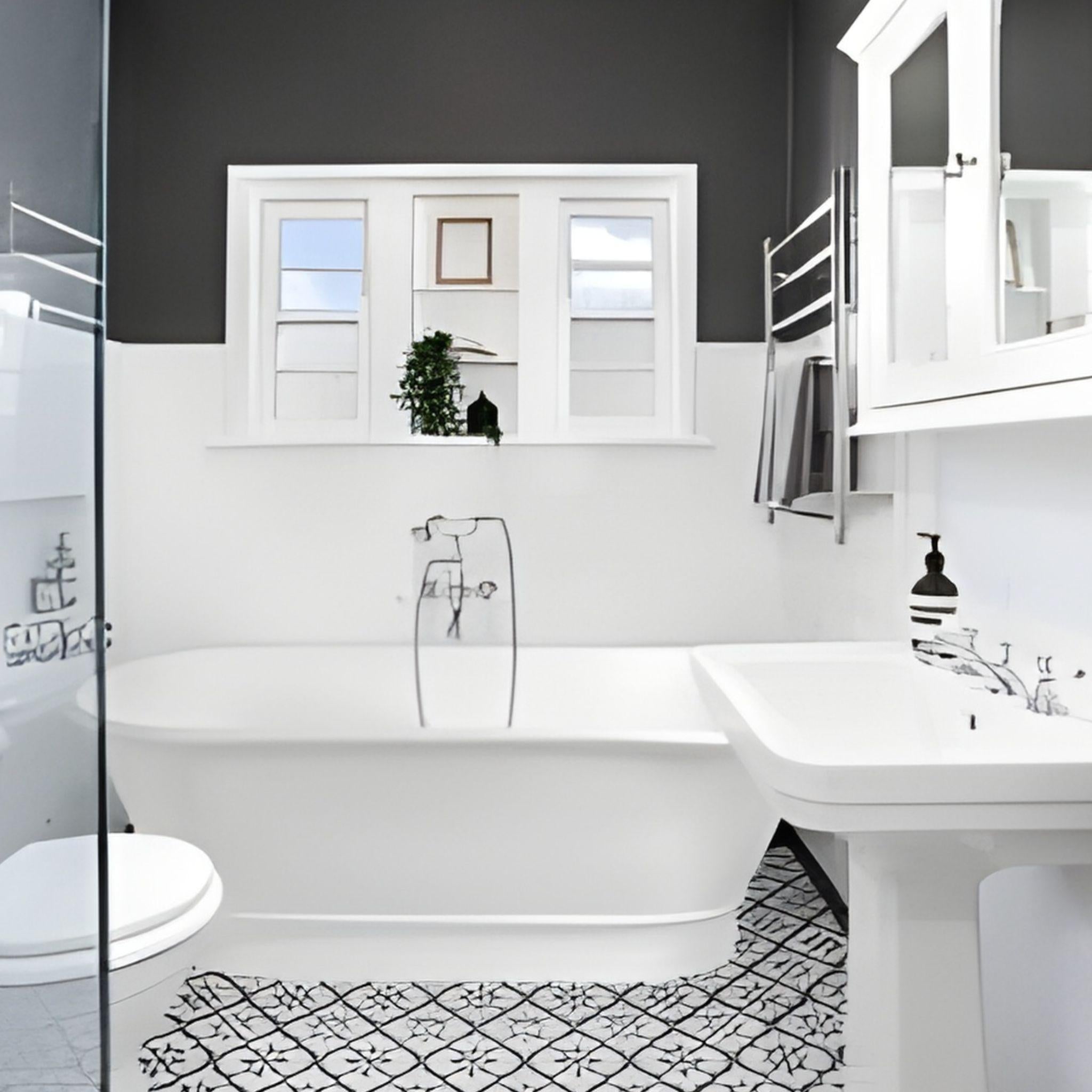 TURNER HASTINGS CAMBRIDGE TITANCAST SOLID SURFACE FREESTANDING BATHTUB GLOSS WHITE WITH OVERFLOW (AVAILABLE IN 1555MM & 17400MM)