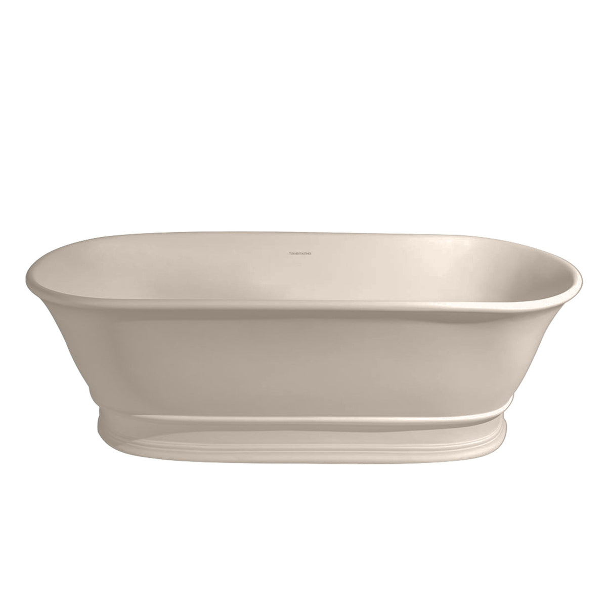 TURNER HASTINGS CAMBRIDGE TITANCAST FREESTANDING NON OVERFLOW BATHTUB NATURAL LINEN (AVAILABLE IN 1560MM AND 1740MM)