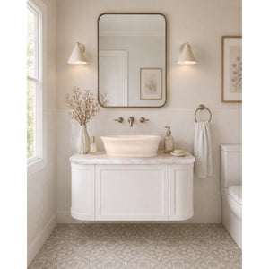 TURNER HASTINGS CAMBRIDGE OVAL TITANCAST SOLID SURFACE HANDCRAFTED ABOVE COUNTER BASIN NUDE PEACH 535MM