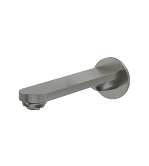 LINSOL CAPO WALL MOUNT BASIN OR BATH SPOUT 200MM GUN METAL