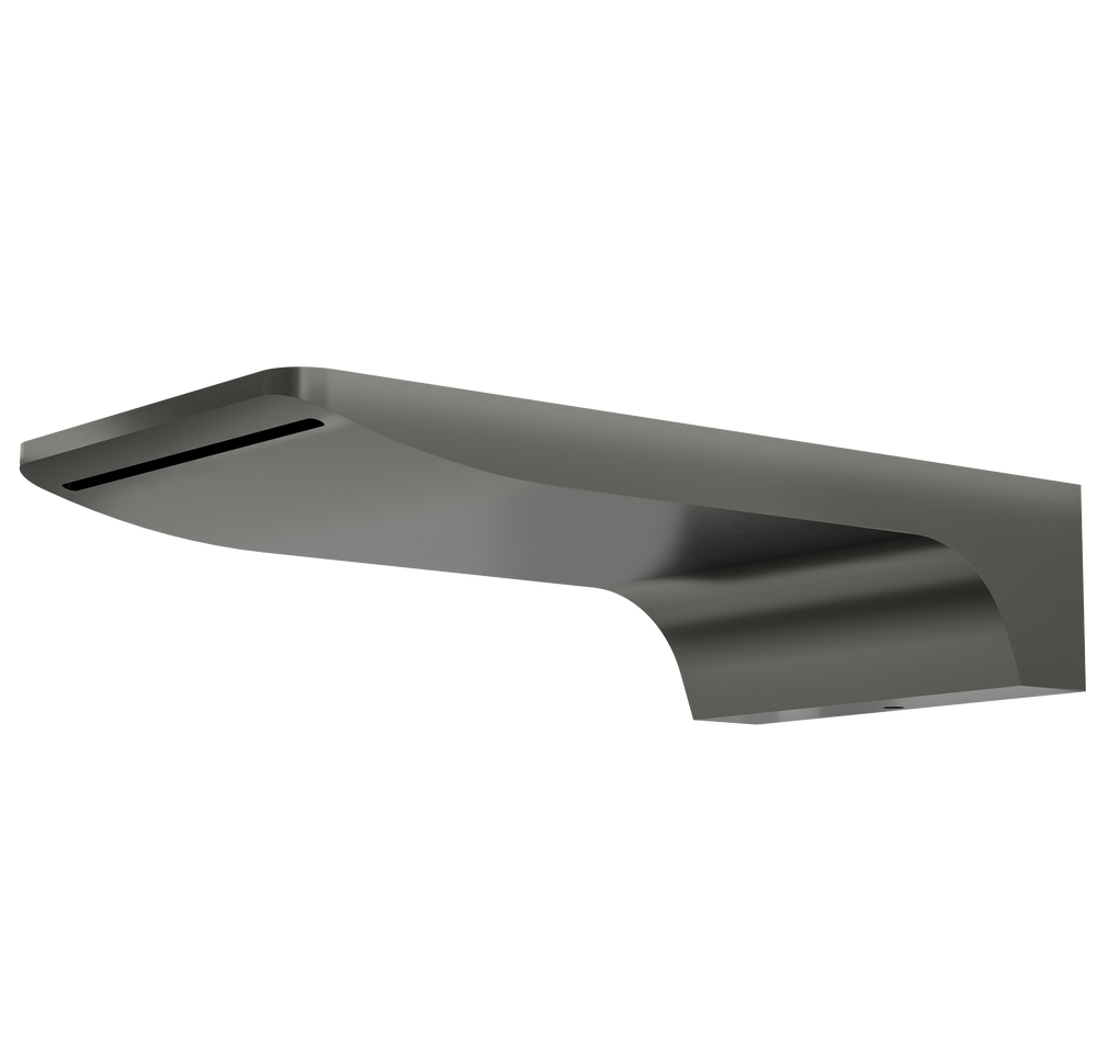 Linsol Cascada S2 Waterfall Bath Spout 180mm Gunmetal