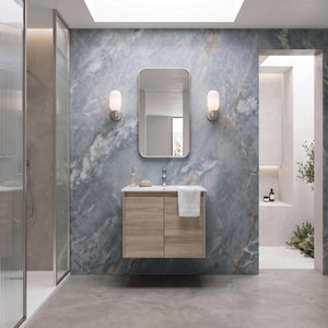 AULIC GRACE WHITE OAK 600MM WALL HUNG VANITY