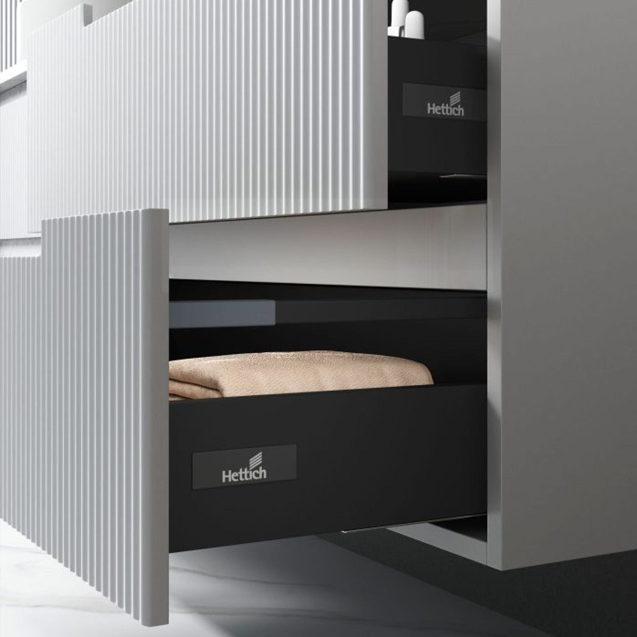 AULIC VERONA MARK II MATTE WHITE 1800MM DOUBLE BOWL WALL HUNG VANITY