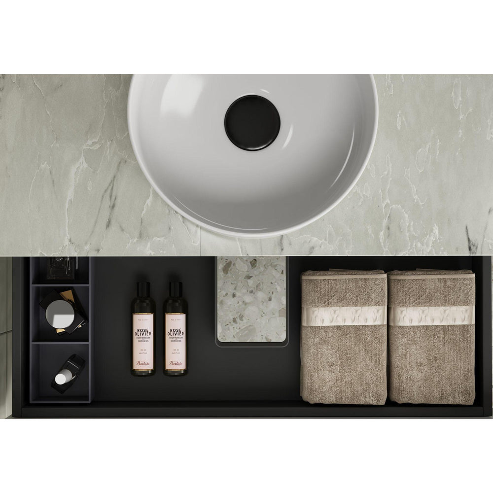 AULIC CURVA MATTE WHITE 1500MM CURVE DOUBLE BOWL WALL HUNG VANITY