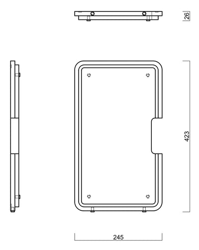SCHOCK BAMBOO SMALL CHOPPING BOARD
