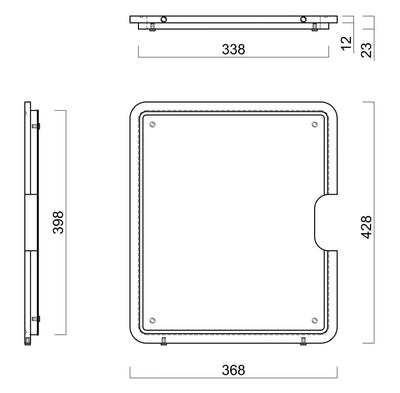 SCHOCK BAMBOO LARGE CUTTING BOARD