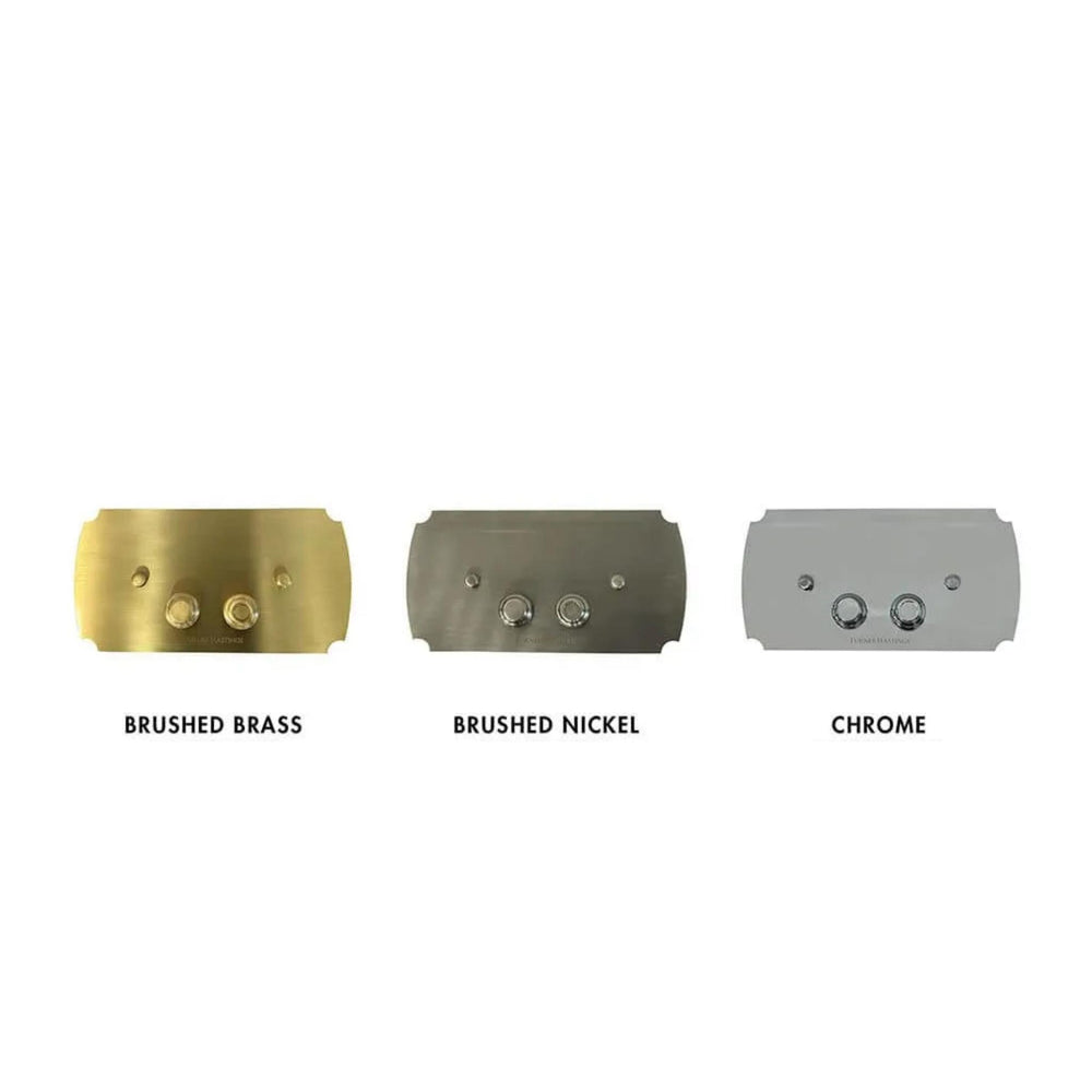 TURNER HASTINGS CLAREMONT RIMLESS FLOOR MOUNTED PAN AND SEAT WITH GEBERIT IN-WALL CISTERN AND TRADITIONAL BRUSHED NICKEL FLUSH PLATE PACKAGE GLOSS WHITE