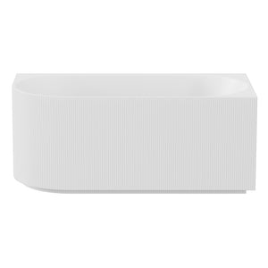 CETO CAPRI FREESTANDING RIGHT CORNER BATHTUB MATTE WHITE (AVAILABLE IN 1500MM AND 1700MM)