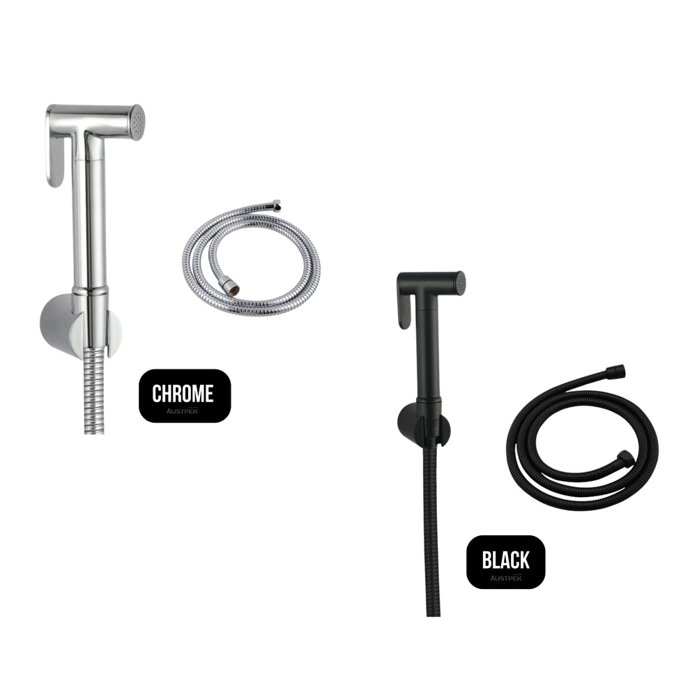AQUAPERLA TOILET BIDET SPRAY KIT 110MM CHROME