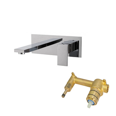 AQUAPERLA BLAZE WALL BATH / BASIN MIXER 200MM CHROME
