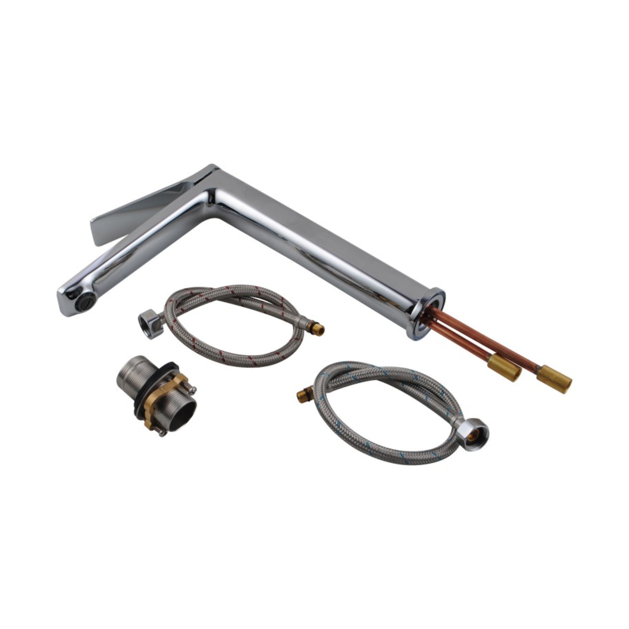 AQUAPERLA RUSHY TALL BASIN MIXER 292MM CHROME