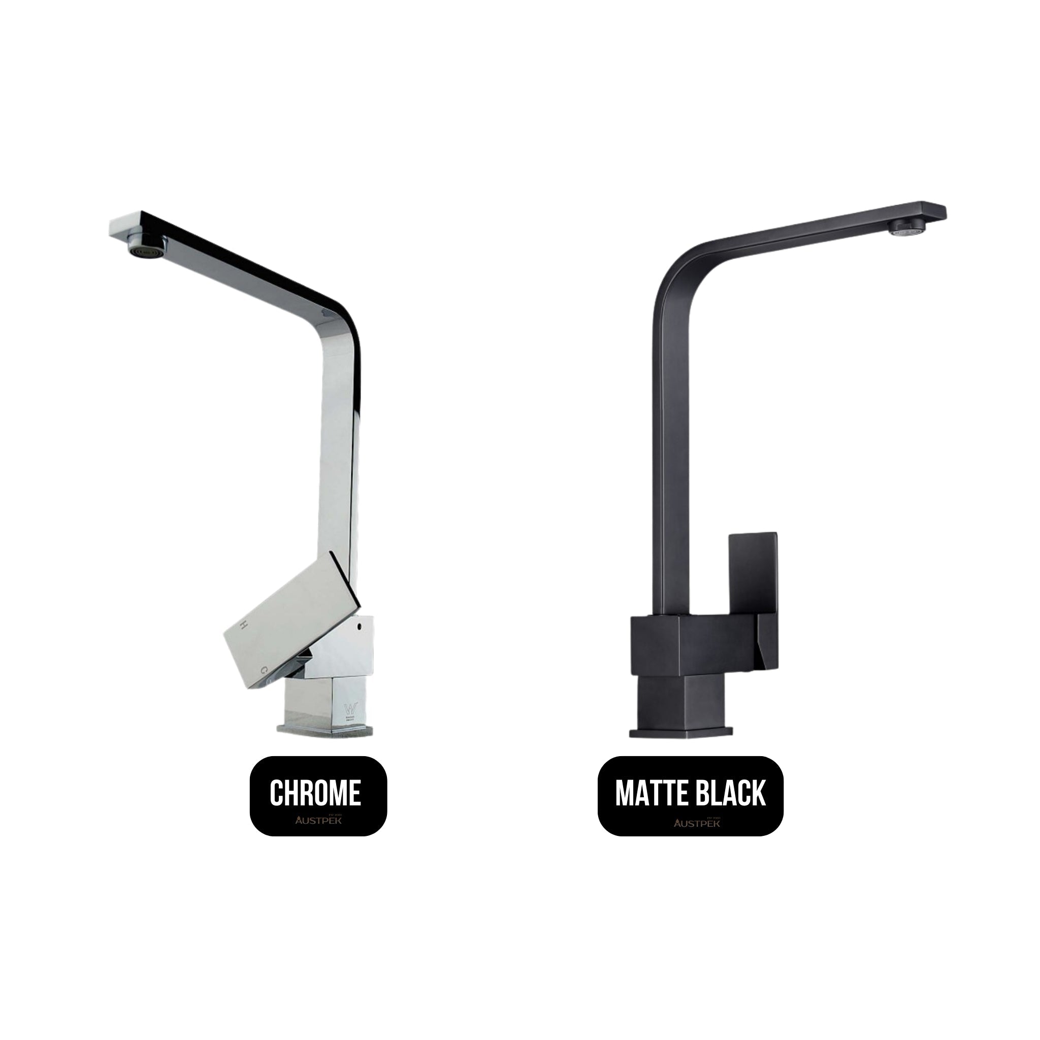 AQUAPERLA KITCHEN MIXER 320MM MATTE BLACK