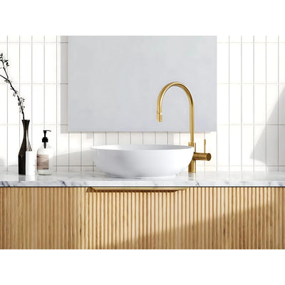 TIMBERLINE CHASE ABOVE COUNTER BASIN GLOSS WHITE 400MM