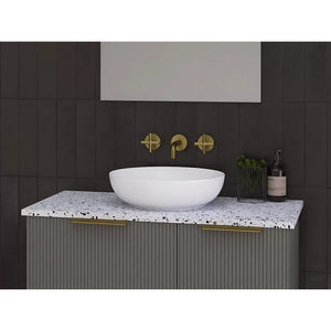 TIMBERLINE CHASE ABOVE COUNTER BASIN MATTE WHITE 400MM