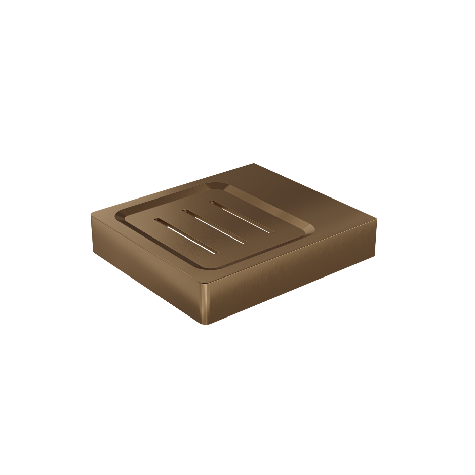 LINSOL CIRCLE SOAP DISH AGED BRONZE