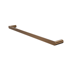LINSOL CIRCLE SINGLE TOWEL RAIL AGED BRONZE 600MM