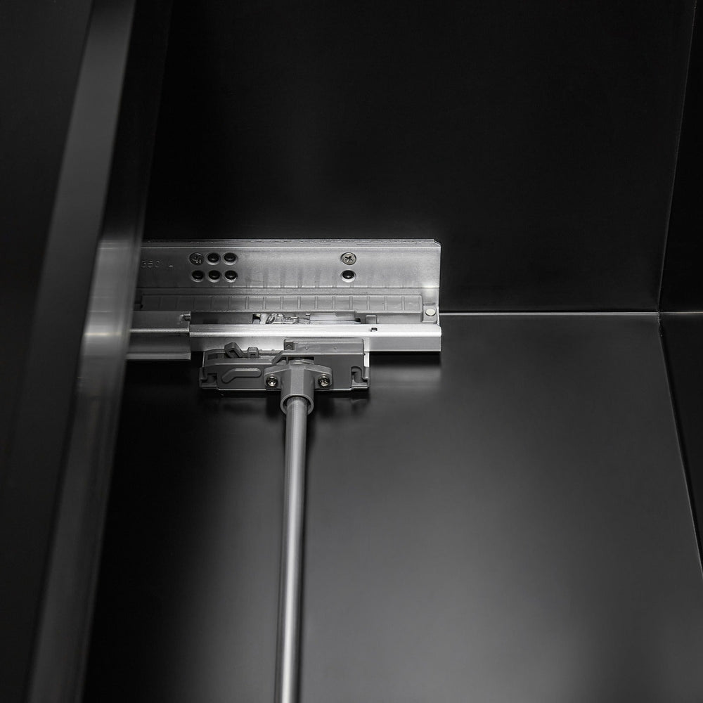 CETO KIRRIBILLI MATTE BLACK 750MM SINGLE BOWL WALL HUNG VANITY