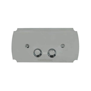 TURNER HASTINGS CLAREMONT MECHANICAL FLUSH PLATE 330MM CHROME