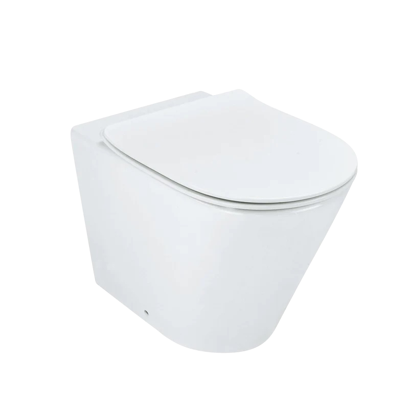 VEROTTI CITY LIFE SLIM WALL FACED PAN GLOSS WHITE