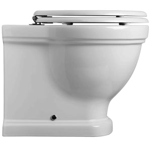 TURNER HASTINGS CLAREMONT WALL FACED PAN GLOSS WHITE