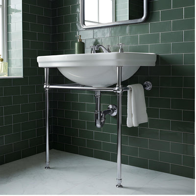 TURNER HASTINGS CLAREMONT NUOVO BASIN STAND CHROME 380MM