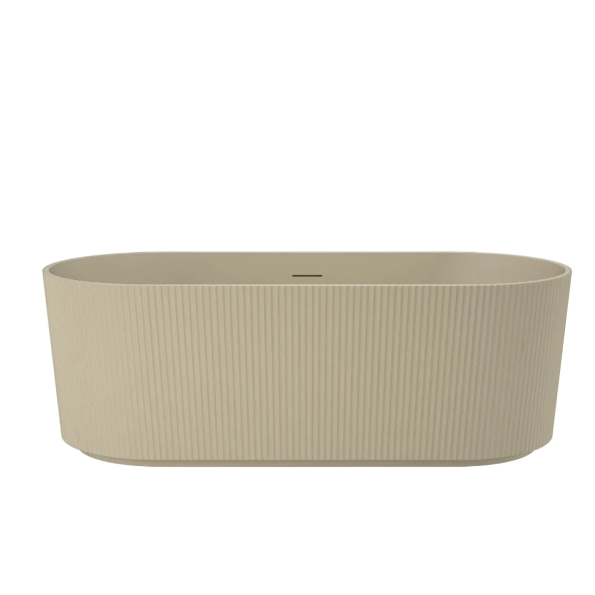 Linsol Cleo Freestanding Bath with Overflow Ginger 1700mm
