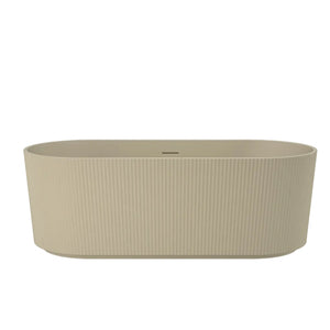 Linsol Cleo Freestanding Bath with Overflow Ginger 1700mm