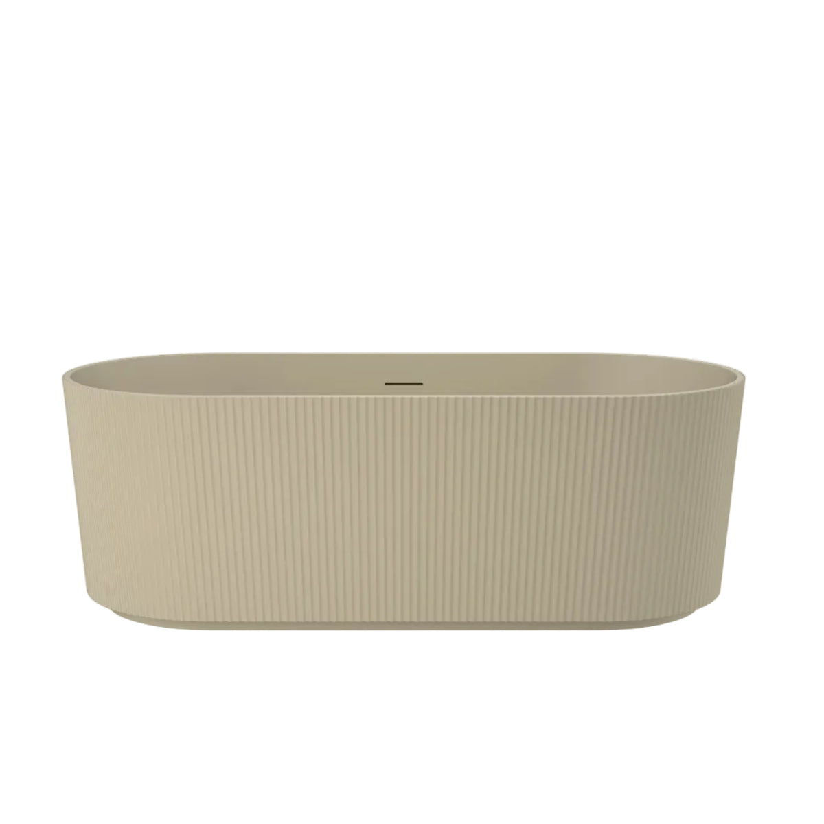 Linsol Cleo Freestanding Bath with Overflow Ginger 1500mm