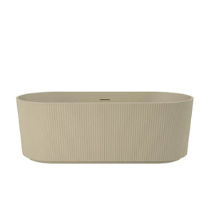 Linsol Cleo Freestanding Bath with Overflow Ginger 1500mm