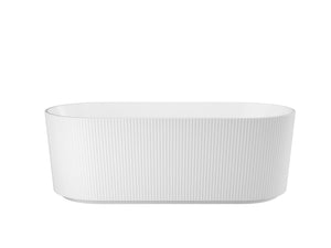 LINSOL CLEO FREESTANDING BATHTUB MATTE WHITE (AVAILABLE IN 1500MM AND 1700MM)