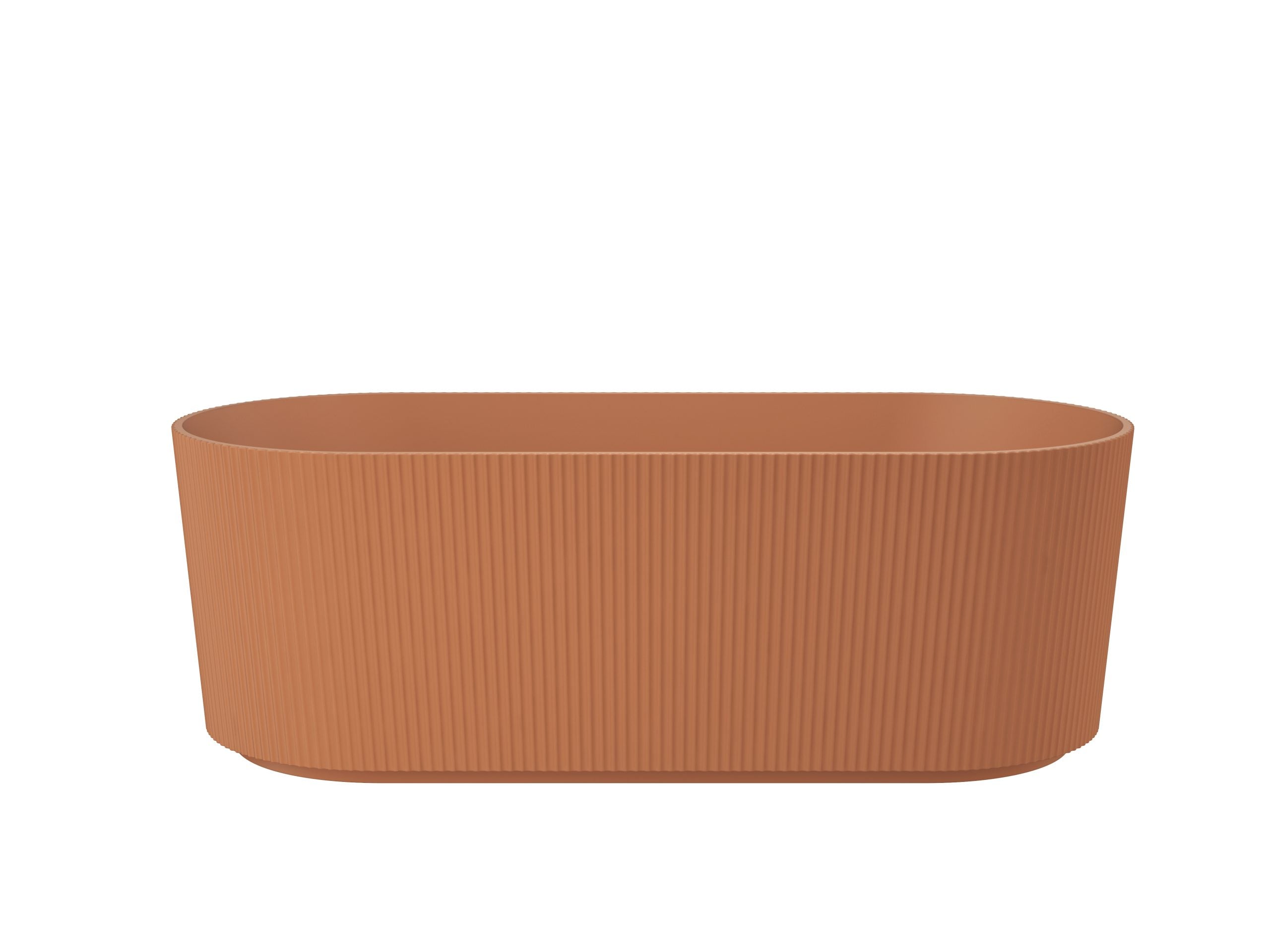 LINSOL CLEO FREESTANDING BATHTUB OUTBACK ORANGE (AVAILABLE IN 1500MM AND 1700MM)