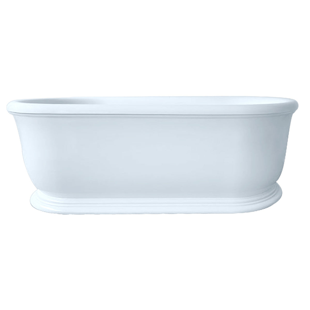 TURNER HASTINGS CAMDEN TITANCAST FREESTANDING OVERFLOW BATHTUB ALICE BLUE 1800MM