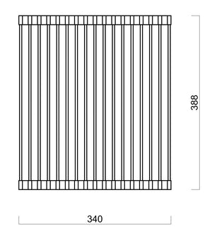 SCHOCK CONCERTINA 5 SECTION STAINLESS STEEL