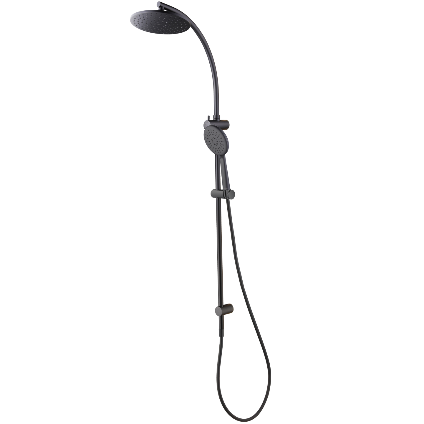 OLIVERI COPENHAGEN DUAL SHOWER SET MATTE BLACK