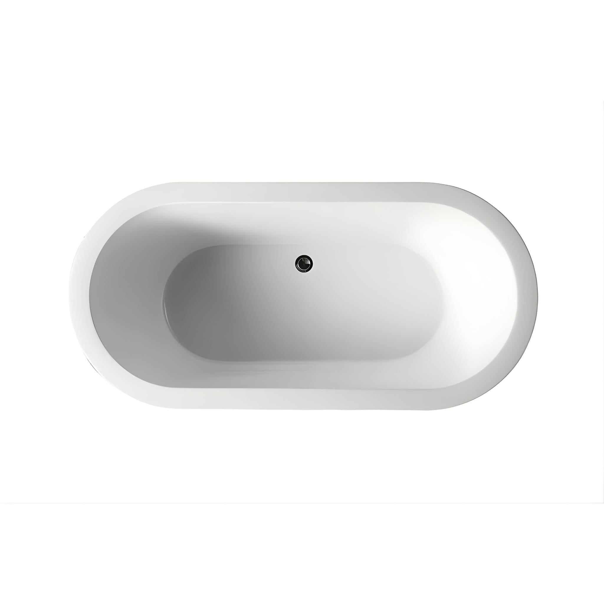 DECINA COOL FREESTANDING BATH GLOSS WHITE (AVAILABLE IN 1500MM AND 1790MM)
